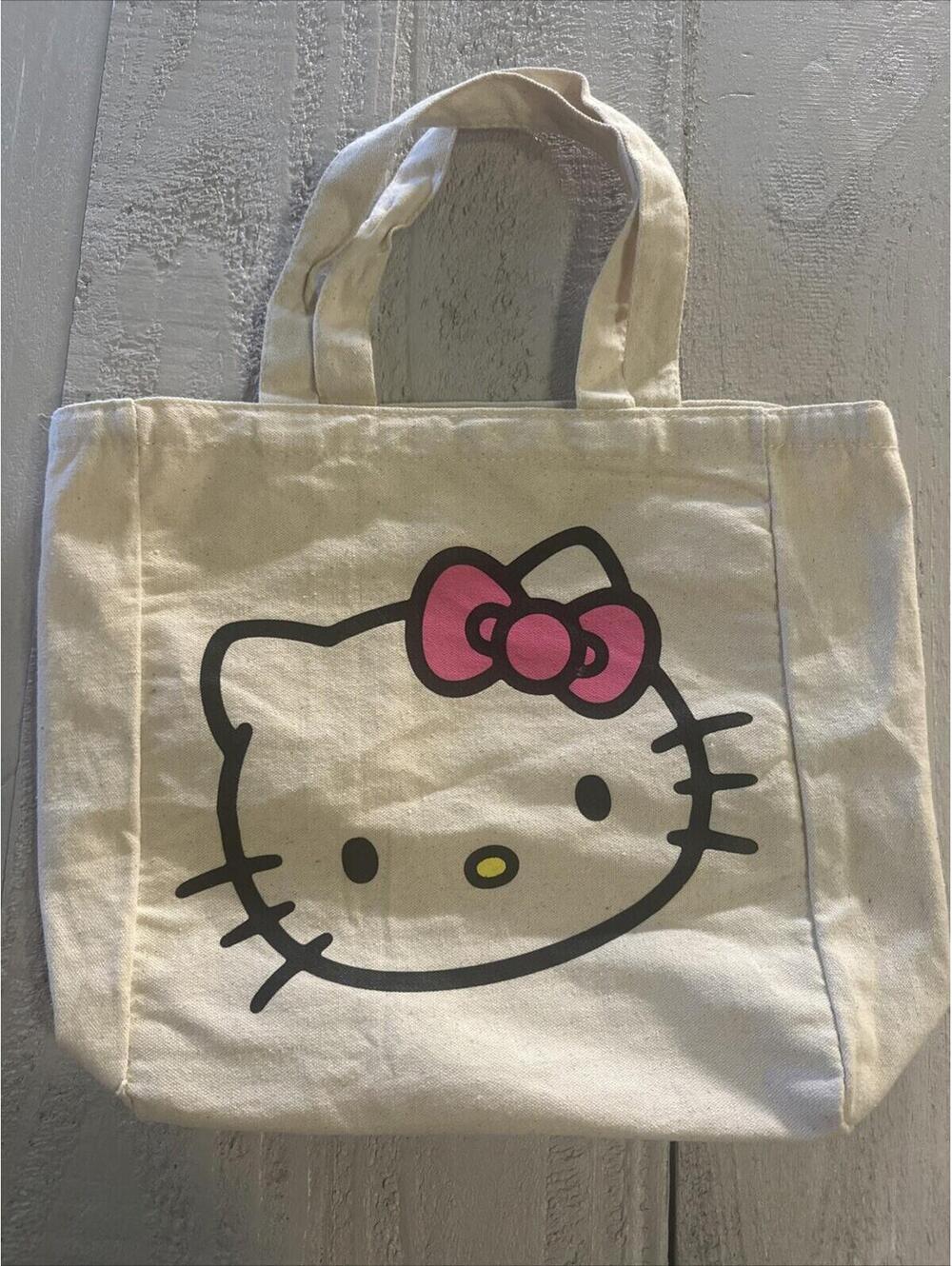 Sanrio Hello Kitty 2013 Canvas Tote Bag Shopping